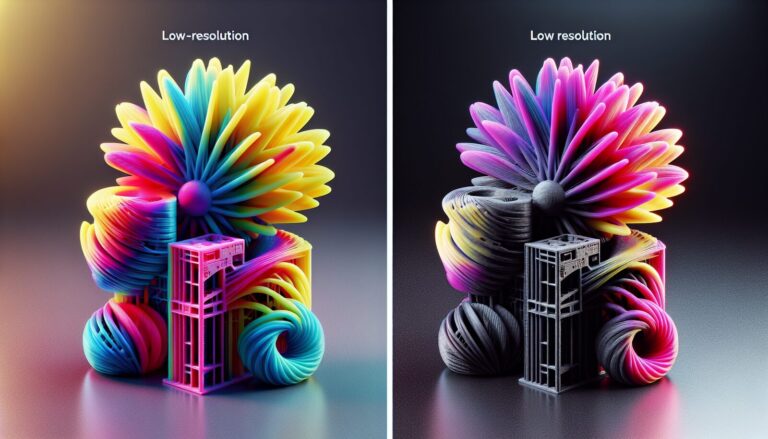 مقایسه رزولوشن‌های مختلف چاپ CMYK و تاثیر آن بر کیفیت نهایی