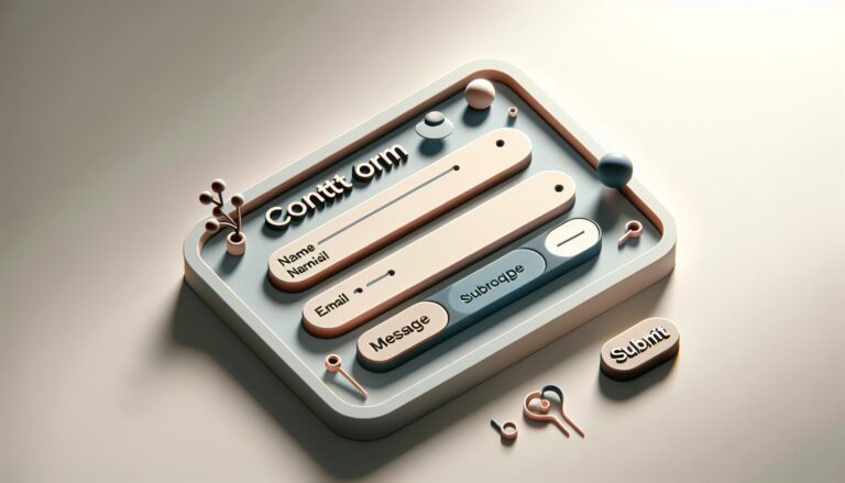 اصول طراحی فرم‌های تماس مؤثر در وب‌سایت‌های خدماتی