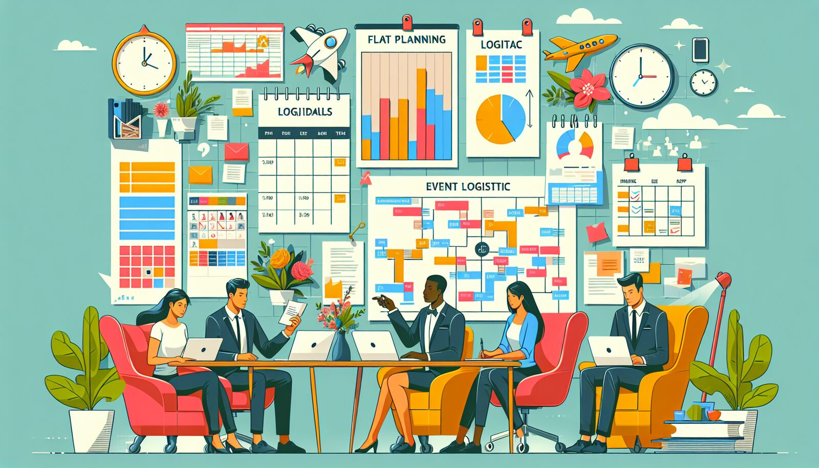 چگونه لجستیک رویداد را برای یک نمایشگاه بدون دردسر مدیریت کنیم؟