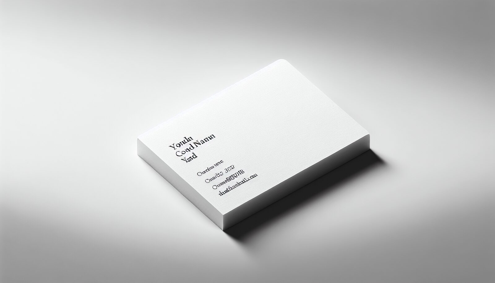 راهنمای گام‌به‌گام انتخاب گرماژ مناسب برای کارت‌ویزیت