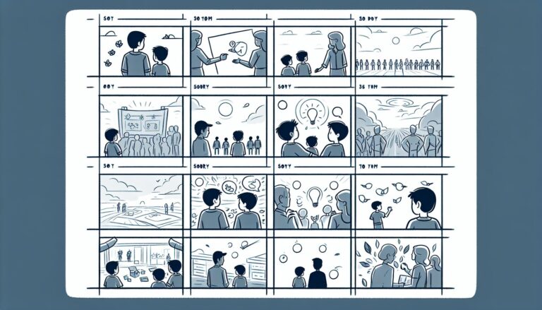 راهنمای گام‌به‌گام طراحی استوری‌بورد برای تیزر تبلیغاتی