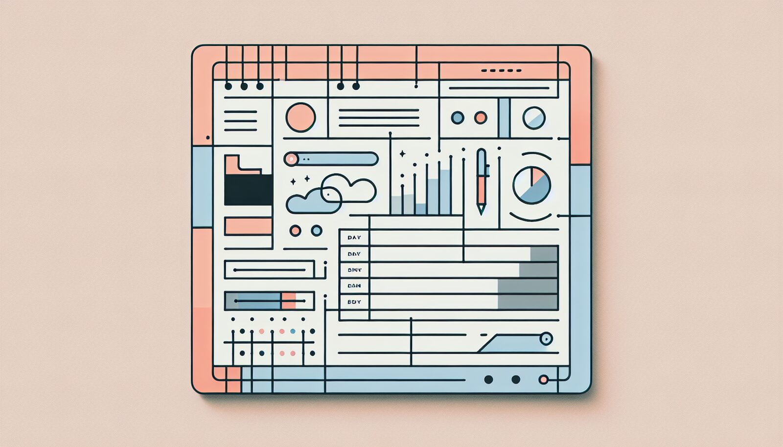 راهنمای گام‌به‌گام طراحی تقویم محتوای سه‌ماهه