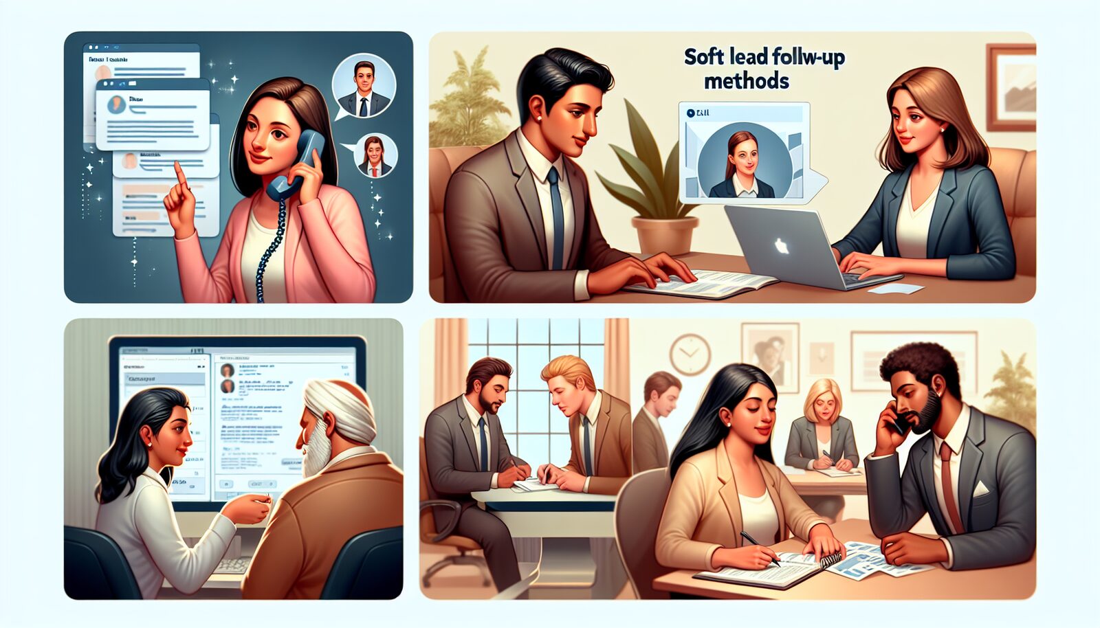 مقایسه روش‌های اثربخش پیگیری لیدهای پس از رویدادها