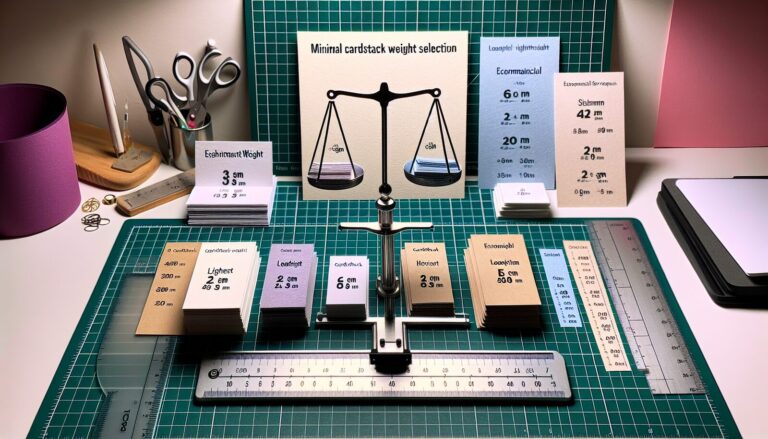 راهنمای گامبهگام انتخاب گرماژ مناسب برای کارتویزیت