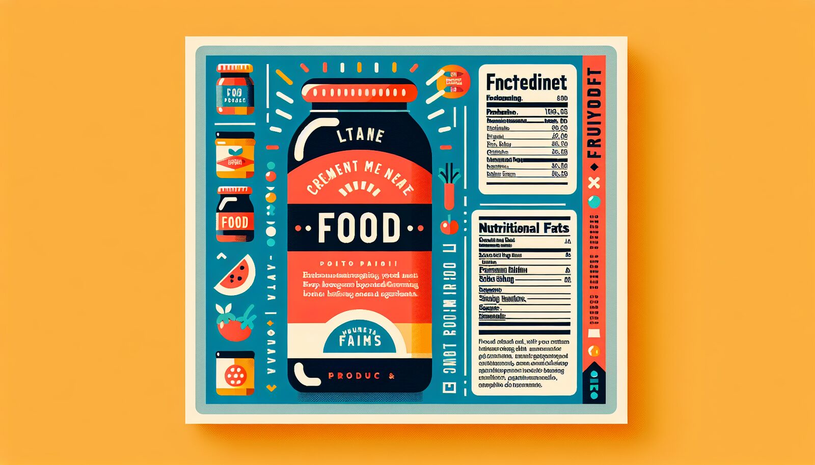نکات کلیدی برای طراحی و چاپ دقیق لیبل محصولات غذایی