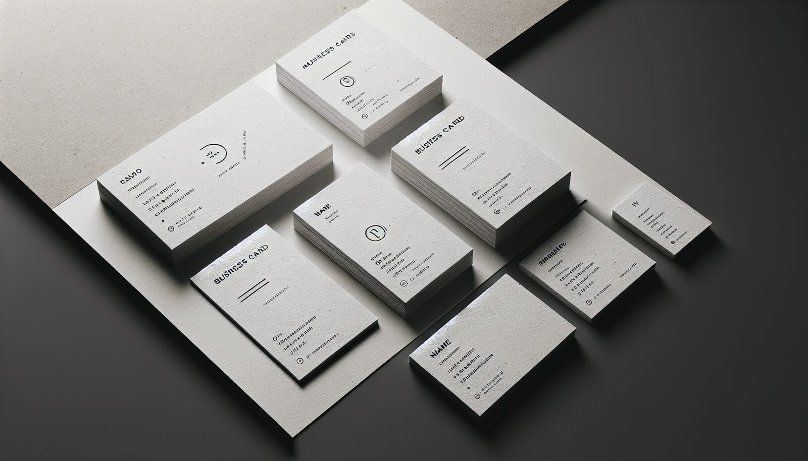 راهنمای انتخاب گرماژ مناسب برای کارت‌ویزیت حرفه‌ای