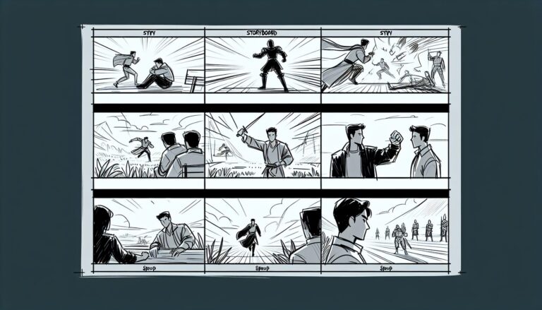 راهنمای گام‌به‌گام طراحی استوری‌بورد برای موشن‌گرافی